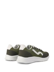 Regatta Green Marine Retro Trainers - Image 2 of 6