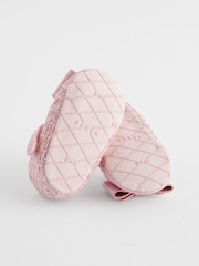 Baker by Ted Baker Baby Girls Pink Boucle Shoes - Image 4 of 5