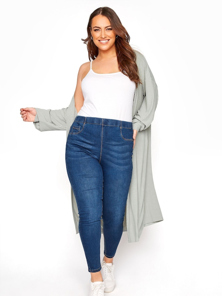 Yours Curve Jenny Cropped-Jeggings - Bild 1 von 3 Yours Curve Jenny Cropped-Jeggings - Bild 1 von 3