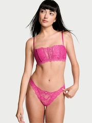 Victoria's Secret Luscious Rose Pink Lace Bandeau Bra Top - Image 3 of 4
