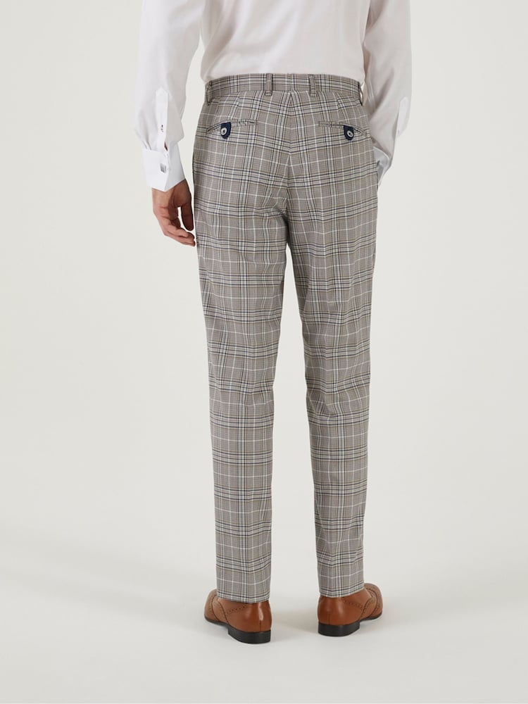 Skopes Tailored Fit Whittington Check Suit: Trousers - Image 2 of 3
