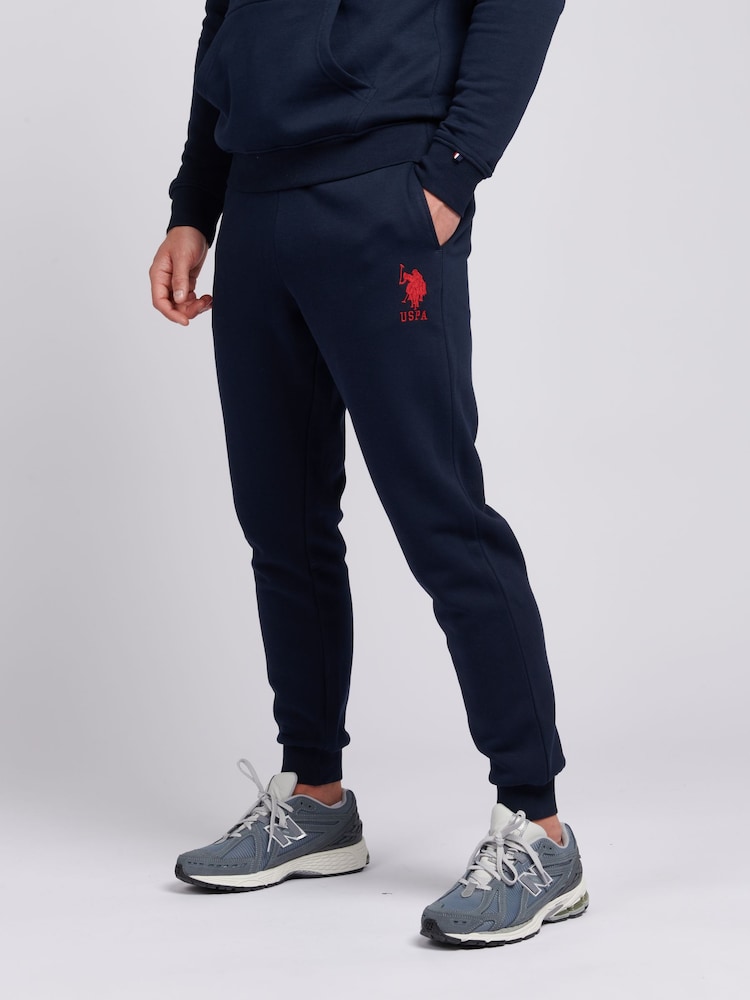 Blauw - U.S. Polo Assn. Mens Classic Fit Player 3 Joggers - Image 1 of 7