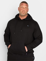 BadRhino Big & Tall Black Essential Hoodie - Image 1 of 4