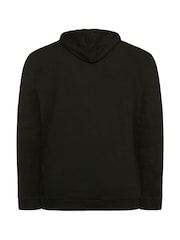 BadRhino Big & Tall Black Essential Hoodie - Image 4 of 4
