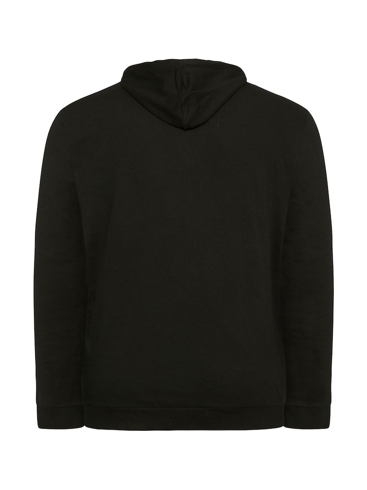 BadRhino Big & Tall Black Essential Hoodie - Image 4 of 4