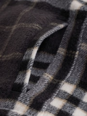 Grey Check Quilted Shacket Overshirt - Image 12 of 12