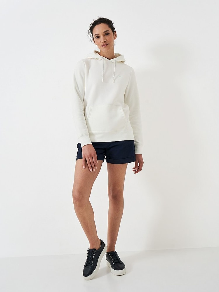 Crew Clothing Plain Cotton Regular Hoodie - Image 2 of 8