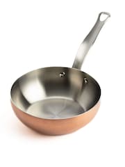 Mauviel 1830 Copper Tri-Ply Uncoated Chefs Pan 18CM - Image 1 of 3