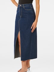Forever New Blue Dallas Midaxi Skirt - Image 3 of 5