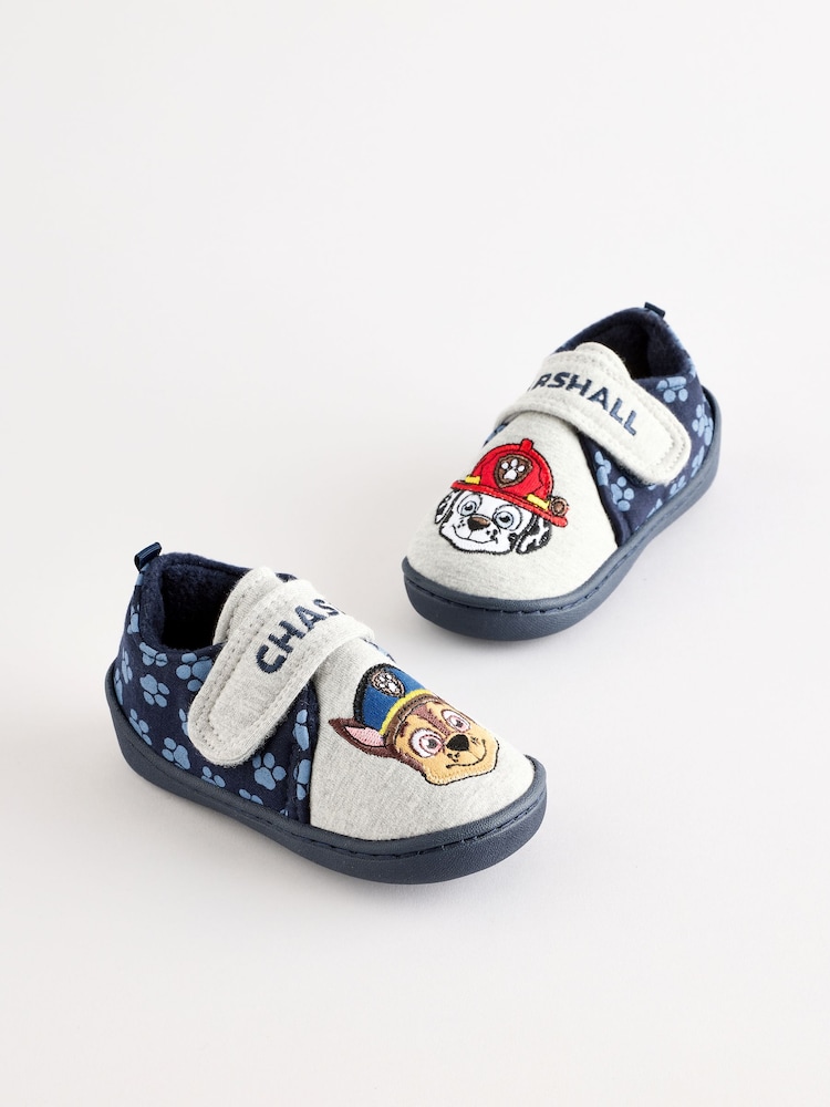 Grå - Paw Patrol Velcrolukning Hjemmesko - Billede 1 af 6