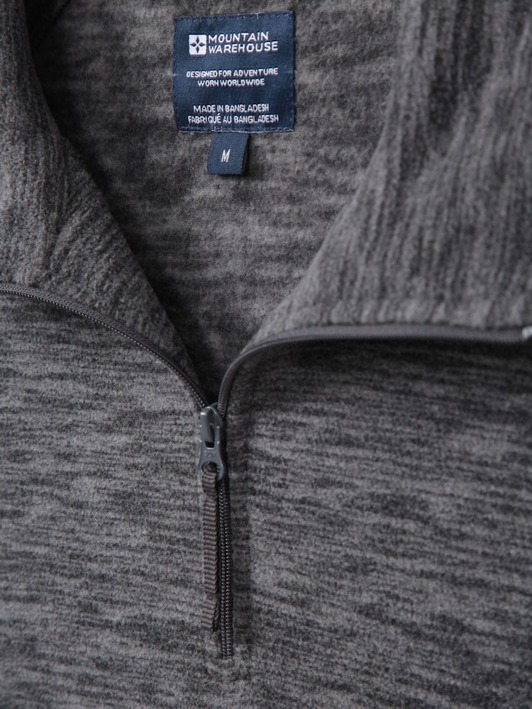Mountain Warehouse Grey Mens Snowdon Micro Fleece - Image 5 of 5