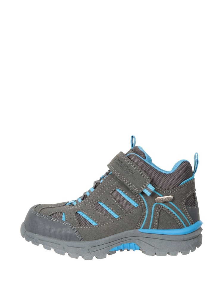 Mountain Warehouse Grey Junior Drift Waterproof Walking Boots - Image 3 of 5