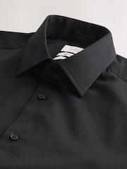 Schwarz - Reguläre Passform - Signature Egytian 100% Egyptian Cotton Shirt - Image 6 of 8