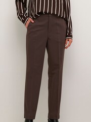 Kaffe Sakura High Waist Zipped Trousers - Image 1 of 6