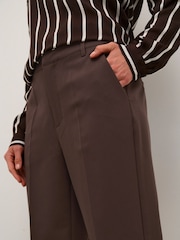 Kaffe Sakura High Waist Zipped Trousers - Image 4 of 6