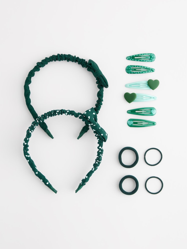 Green Back to School Hair Set - Image 1 of 3