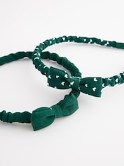 Green Back to School Hair Set - Image 2 of 3
