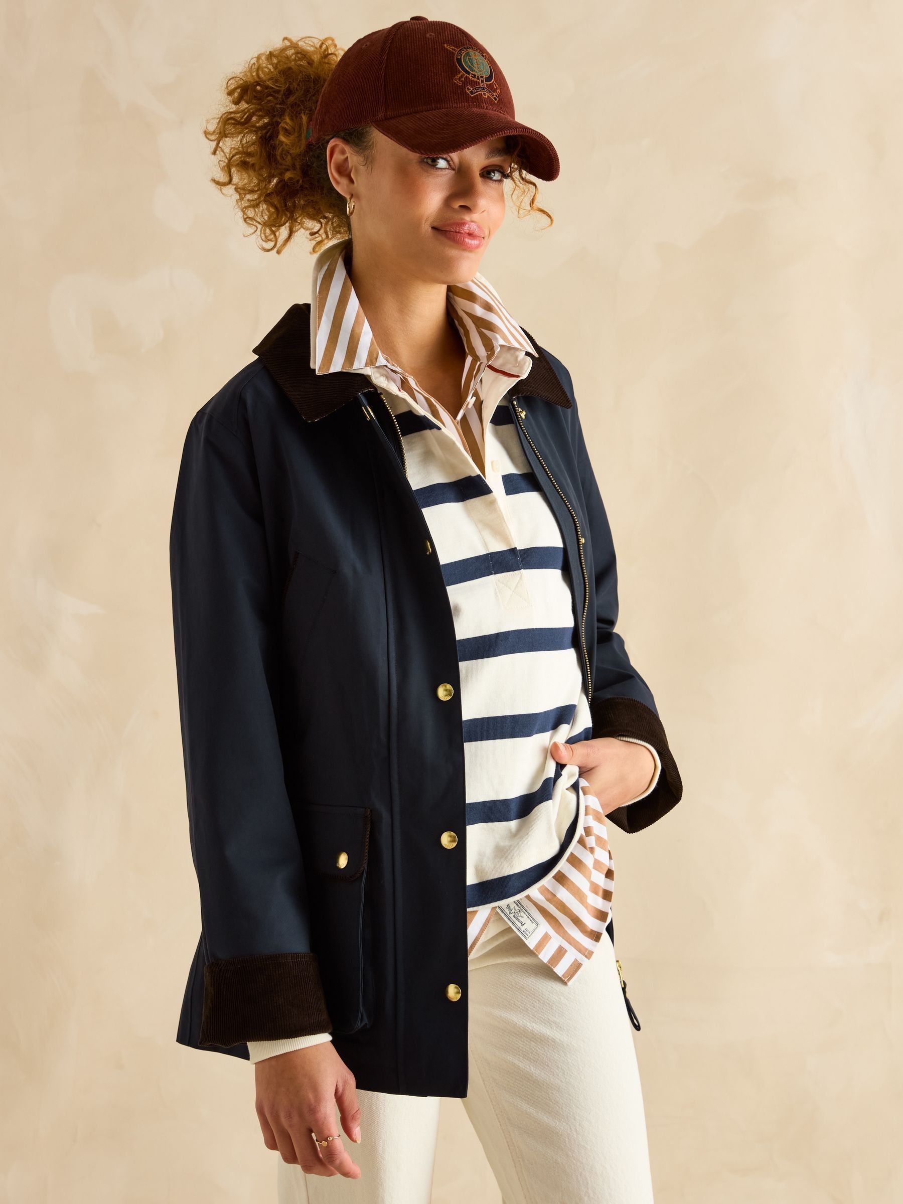 Joules waterproof hat store