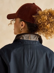 Joules Katherine Navy Blue Waterproof Heritage Coat - Image 9 of 13