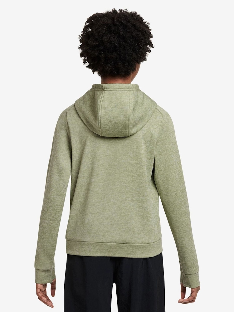 Зеленый - Nike Multi Therma-FIT Fleece Hoodie - Image 2 of 4