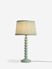 Mint Green Bobbin Table Lamp - Image 4 of 5