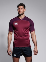 Красный мужской трикотажный топ Canterbury Evader - Изображение 1 из 6