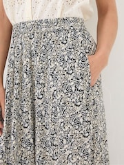 FatFace Lissy Black Inlay Floral Maxi Skirt - Image 4 of 6