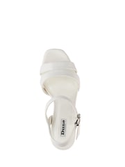Dune London Cream Made With Love Bridal Platform Sandals - Image 6 of 6