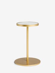 Lipsy Marble and Gold Effect Frame Side Table - Image 3 of 4