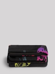 Black Drippy Gamer Super Soft Fleece Blanket - Image 2 of 6