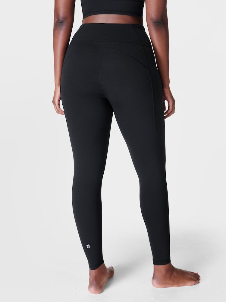 Sweaty Betty Black Full Length Super Soft Yoga Leggings - Image 2 of 8