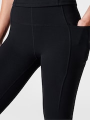 Sweaty Betty Black Full Length Super Soft Yoga Leggings - Image 5 of 8