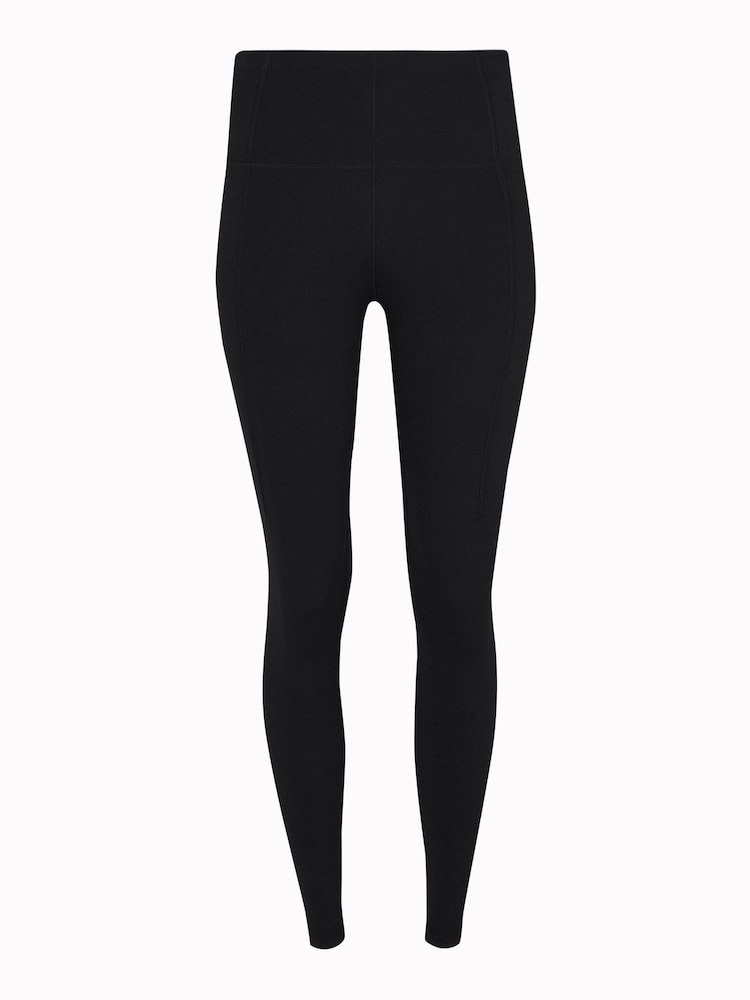 Sweaty Betty Black Full Length Super Soft Yoga Leggings - Image 8 of 8