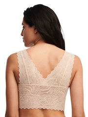 Chantelle Floral Touch Soft Feel Lace Padded Bralette - Image 2 of 4
