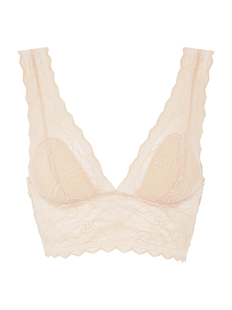 Chantelle Floral Touch Soft Feel Lace Padded Bralette - Image 4 of 4