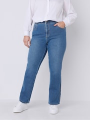 Evans Curve Fit Straight Jeans - Image 1 of 5