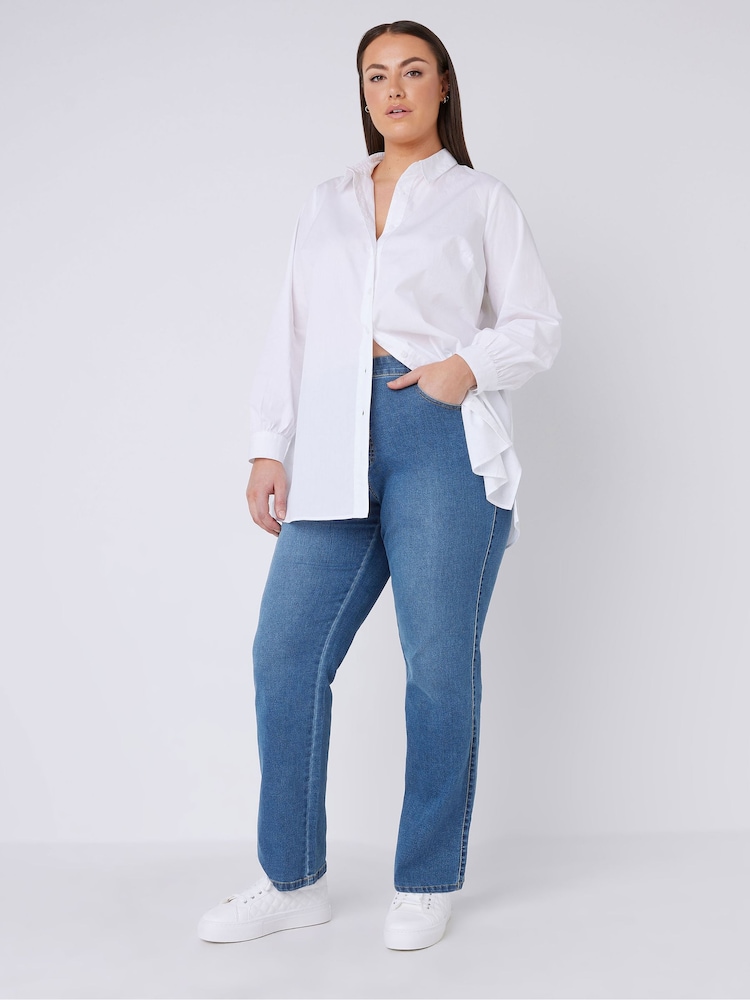 Evans Curve Fit Straight Jeans - Image 2 of 5