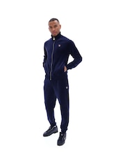 Fila Blue Eddie Track Jacket With Racking Hem Ribs - Image 1 of 4