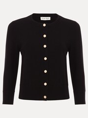 Phase Eight Black Button Through Robin Cardigan - Image 6 of 6