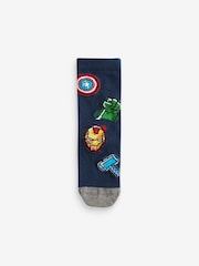 Marvel Avengers Superhero License Cotton Rich Socks 3 Pack - Image 3 of 6