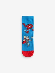 Marvel Avengers Superhero License Cotton Rich Socks 3 Pack - Image 4 of 6