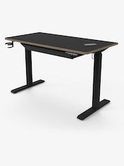 Koble Black Gino Smart Desk With Drawer - Image 1 of 2