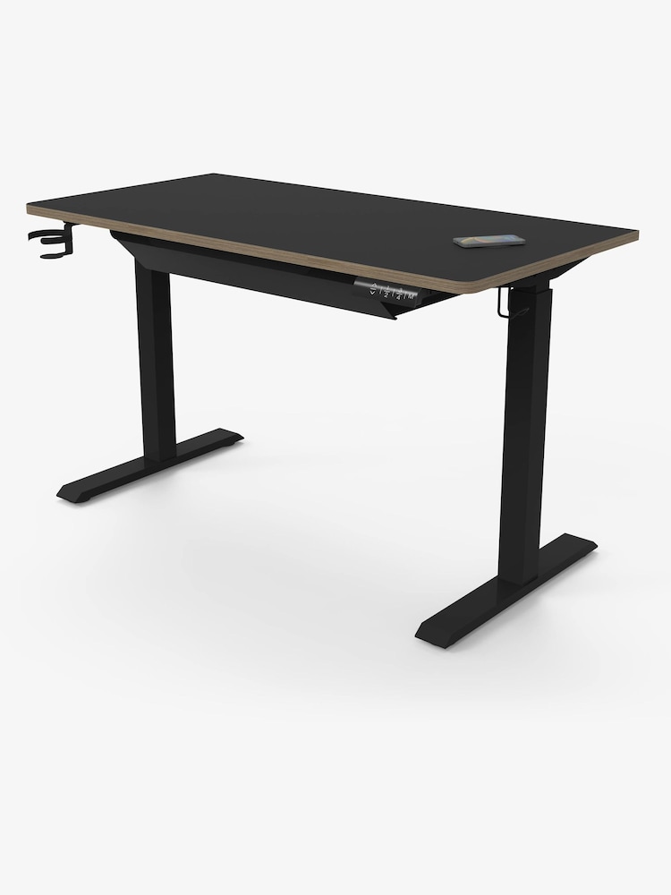 Koble Black Gino Smart Desk With Drawer - Image 1 of 2
