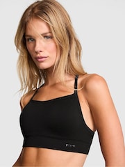 Victoria's Secret PINK Black Sports Bra - Image 1 of 3