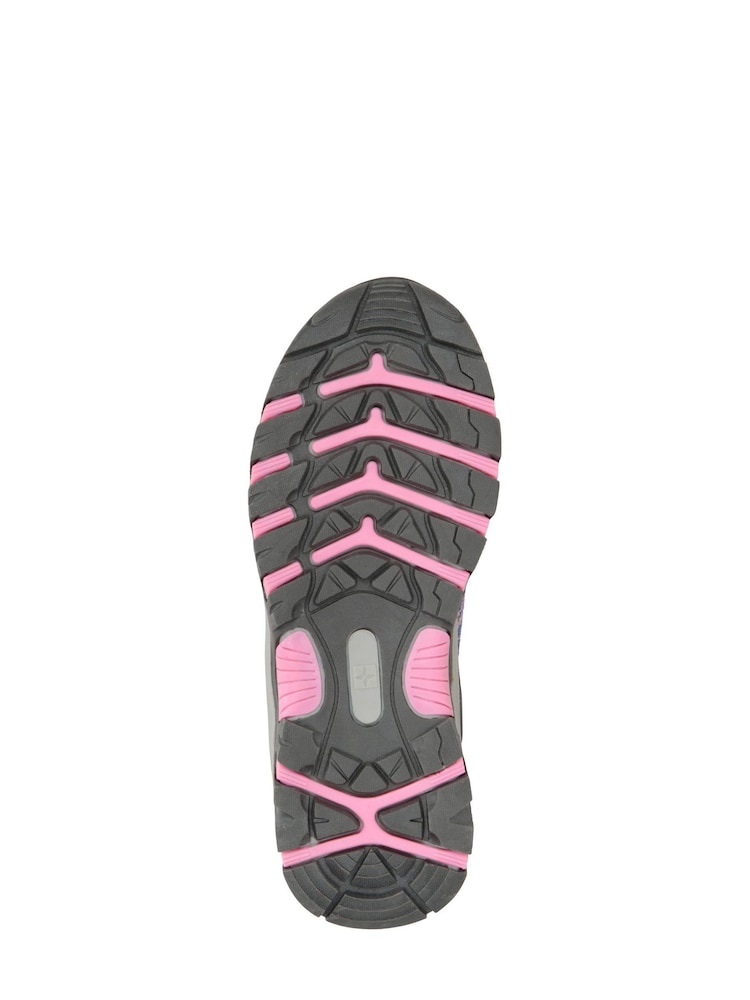 Mountain Warehouse Purple Stampede Kids Waterproof Walking Shoes - Image 3 of 5