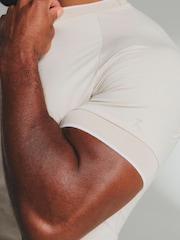 Tailored Athlete White Muscle Fit Fine Tipped T-Shirt - Image 5 of 6