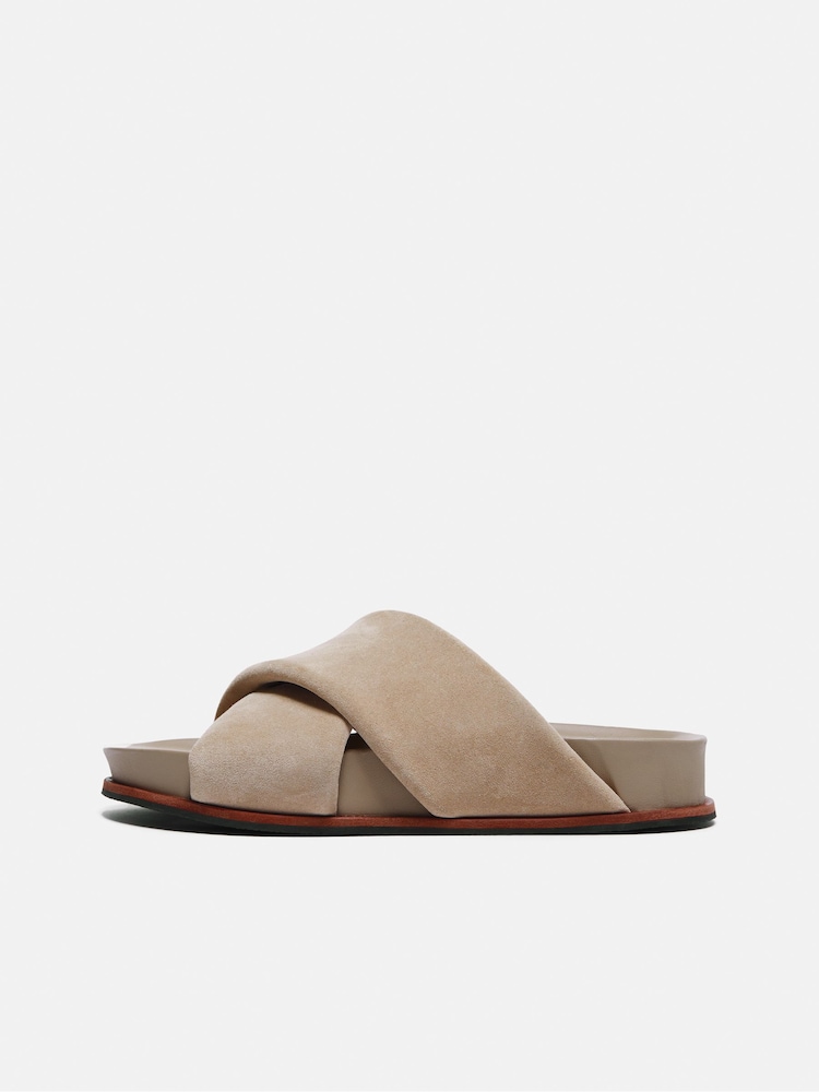 Jigsaw Brown Agnes Sliders - Image 2 of 5