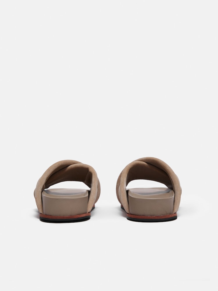 Jigsaw Brown Agnes Sliders - Image 5 of 5
