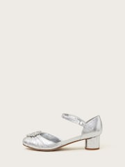Monsoon Silver Heart Embellished Heels - Image 2 of 3