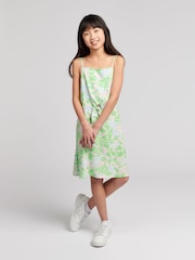 Jack Wills Green Mini Green Tie Strap Dress - Image 1 of 9